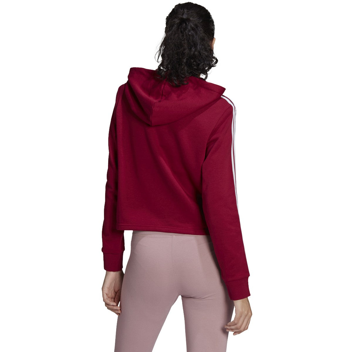 adidas Essentials Crop Hoodie - Womens Casual