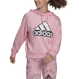 adidas Essentials Relaxed Fit Logo Hoodie - Womens Casual