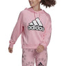 adidas Essentials Relaxed Fit Logo Hoodie - Womens Casual