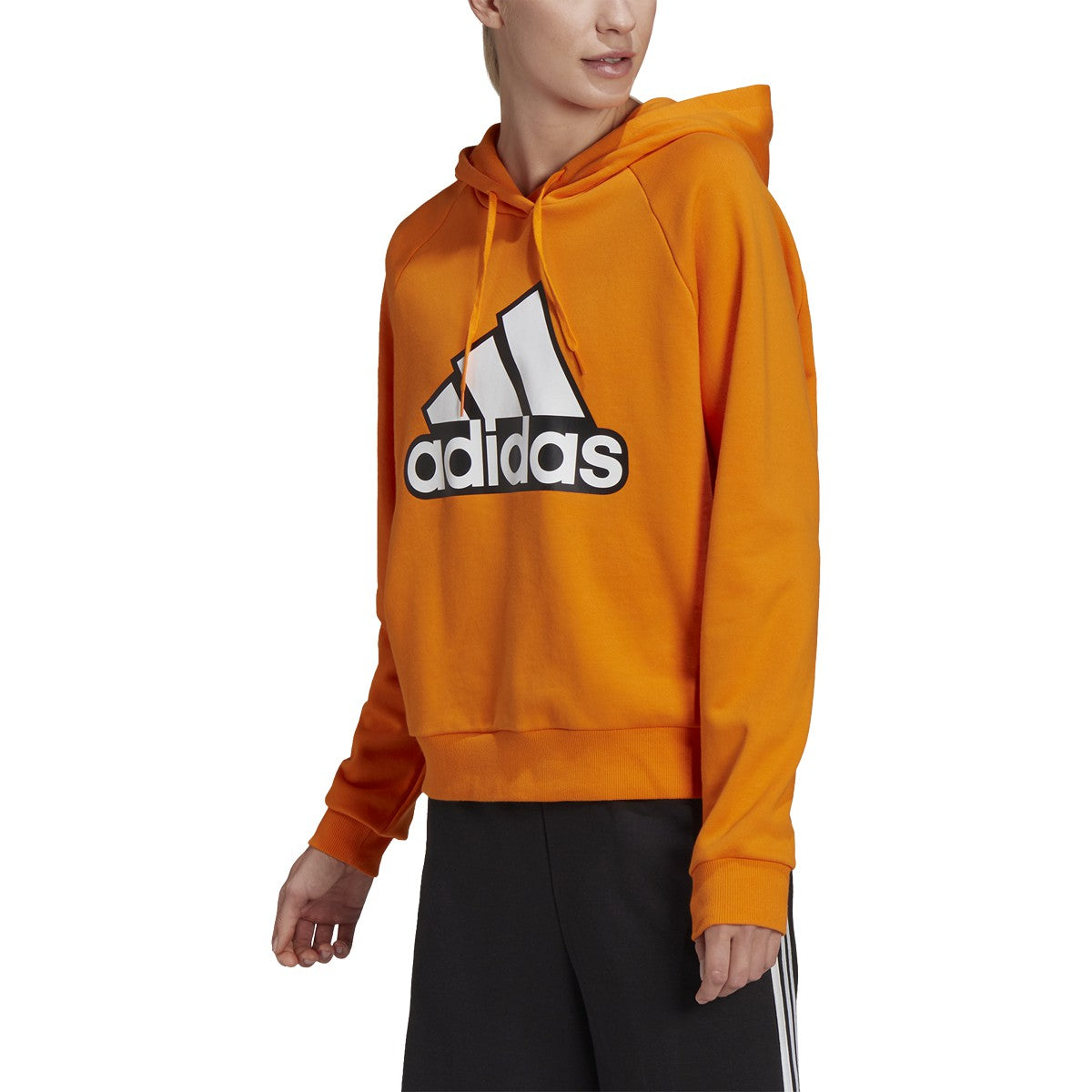 adidas Essentials Relaxed Fit Logo Hoodie - Womens Casual