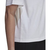 adidas Essentials Cropped Logo T-Shirt - Womens Casual