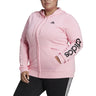 adidas Essentials Plus Size Full-Zip Hoodie - Womens Casual