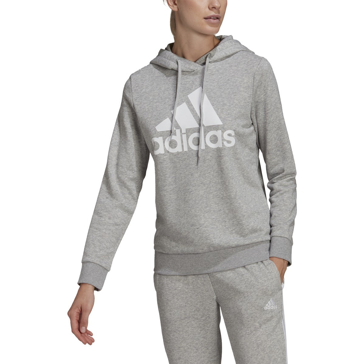 adidas Essentials Relaxed Logo Hoodie - Womens Casual