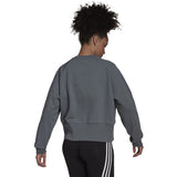 adidas Studio Fleece Sweatshirt - Womens Casual