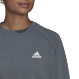 adidas Studio Fleece Sweatshirt - Womens Casual