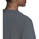 adidas Studio Fleece Sweatshirt - Womens Casual