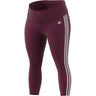 adidas High Rise 3-Stripes 7/8 Tights Plus Size - Womens Training