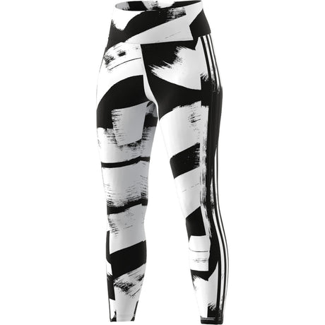 adidas Print 3-Stripes High Waisted Tights - Womens Training