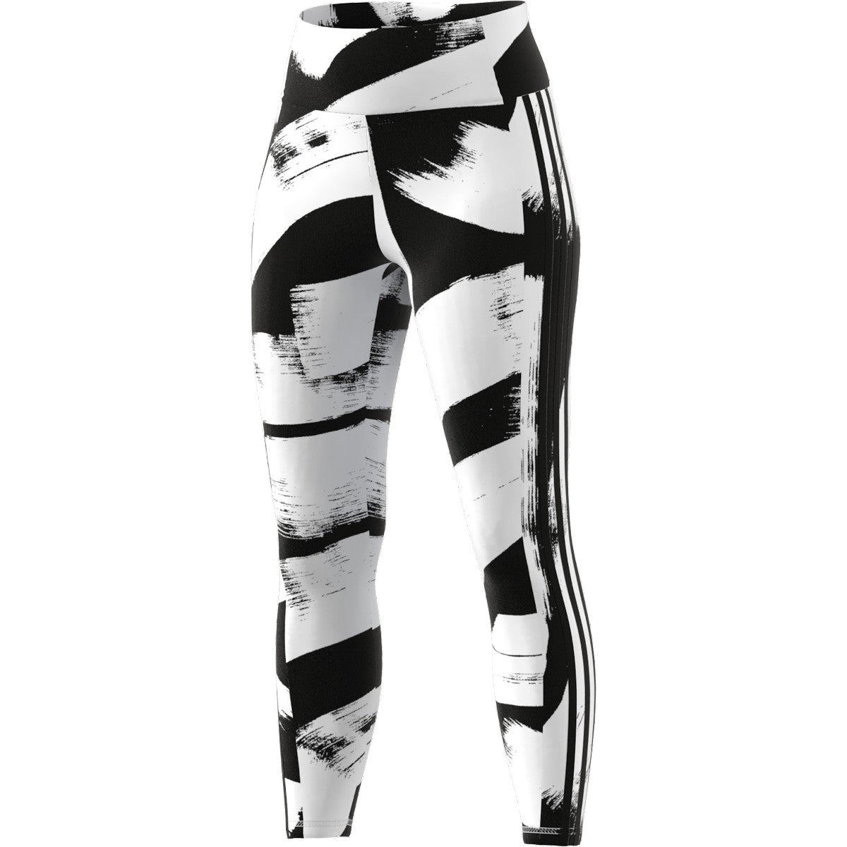 adidas Print 3-Stripes High Waisted Tights - Womens Training