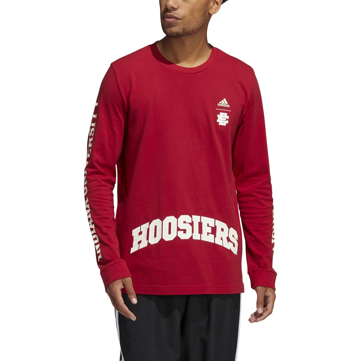 adidas Eric Emanuel Indiana Midnight Madness Graphic Tee - Mens Basketball