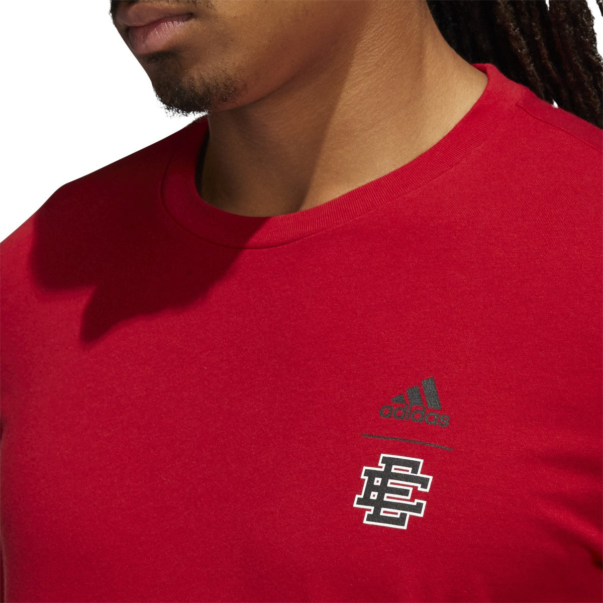 adidas Eric Emanuel Louisville Midnight Madness Graphic Tee - Mens Basketball