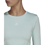 adidas Seamless Cropped Long Sleeve T-Shirt - Womens Training