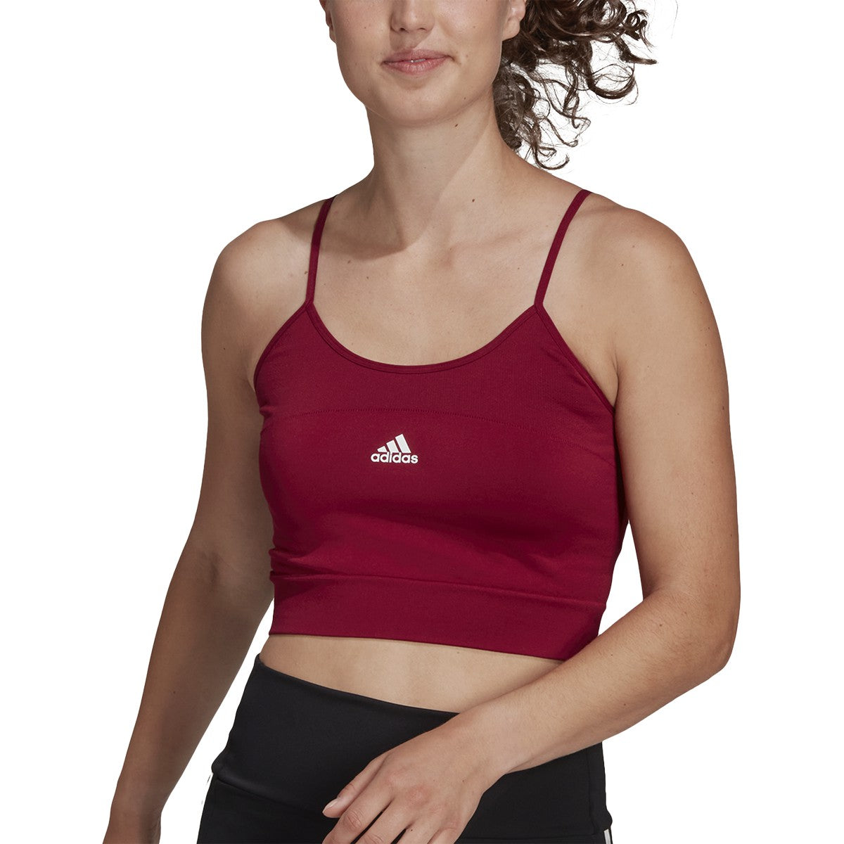 adidas Seamless Crop Top - Womens Training