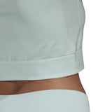 adidas Seamless Fitted Cropped T-Shirt - Womens Training