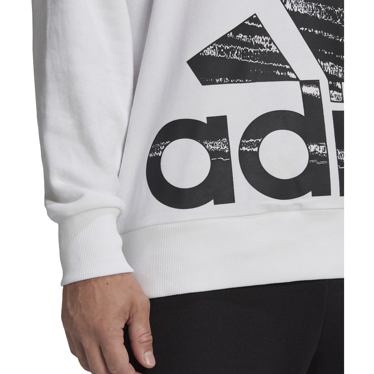 adidas Essentials Brand Love French Terry Sweatshirt - Mens Casual