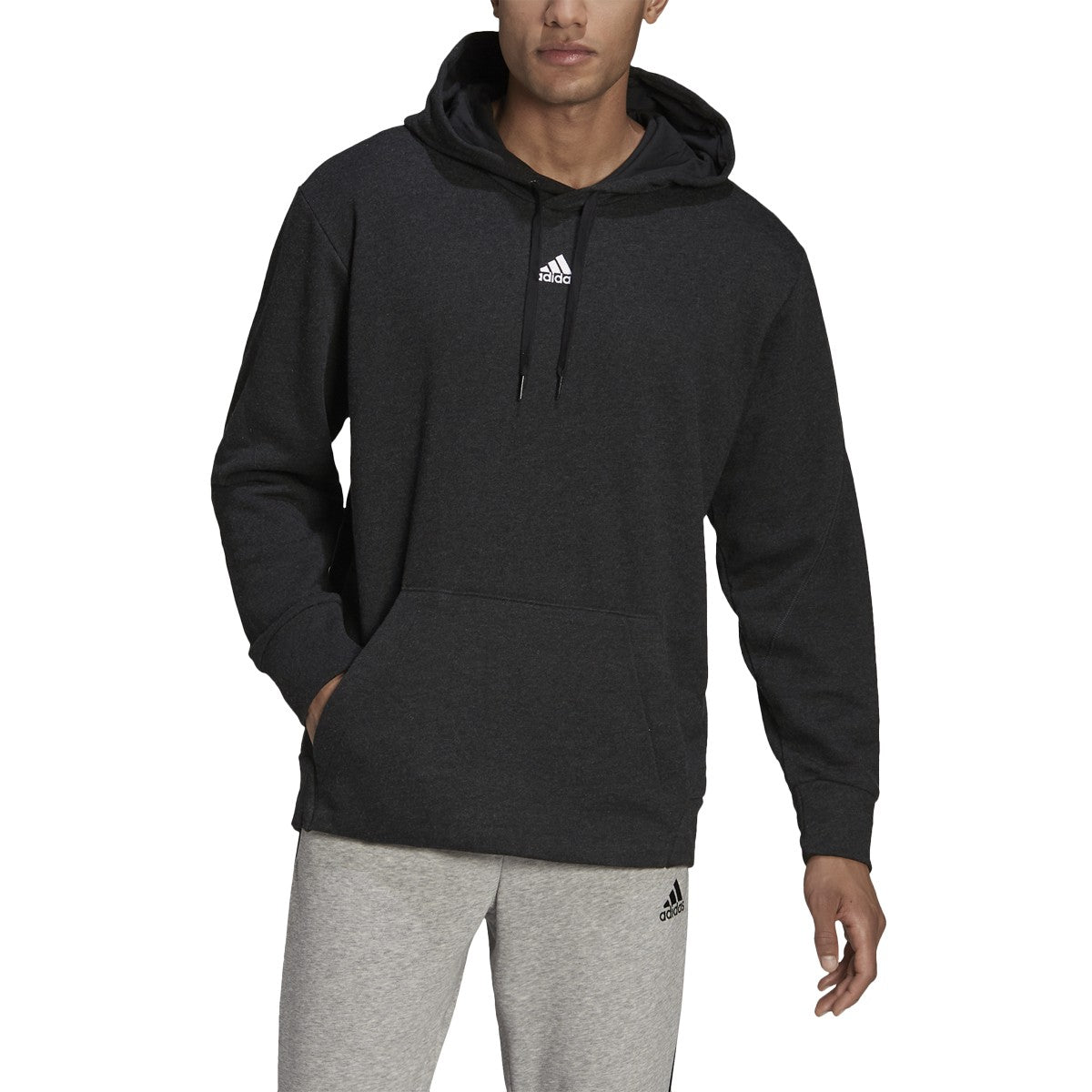 adidas Essentials Melange Hoodie - Mens Casual