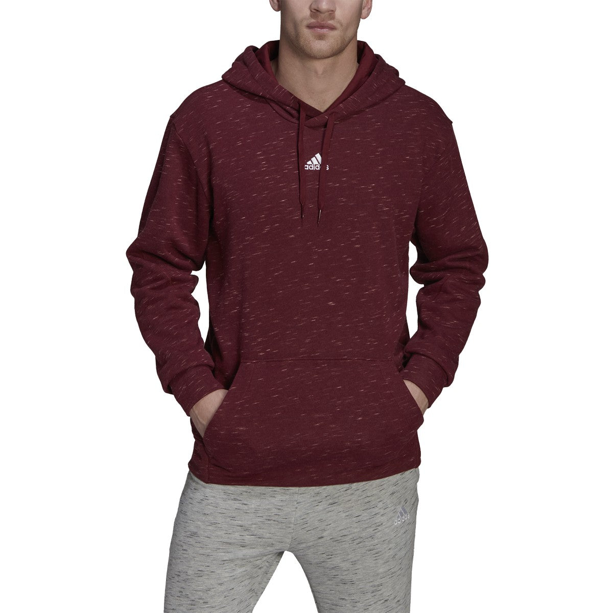 adidas Essentials Melange Hoodie - Mens Casual
