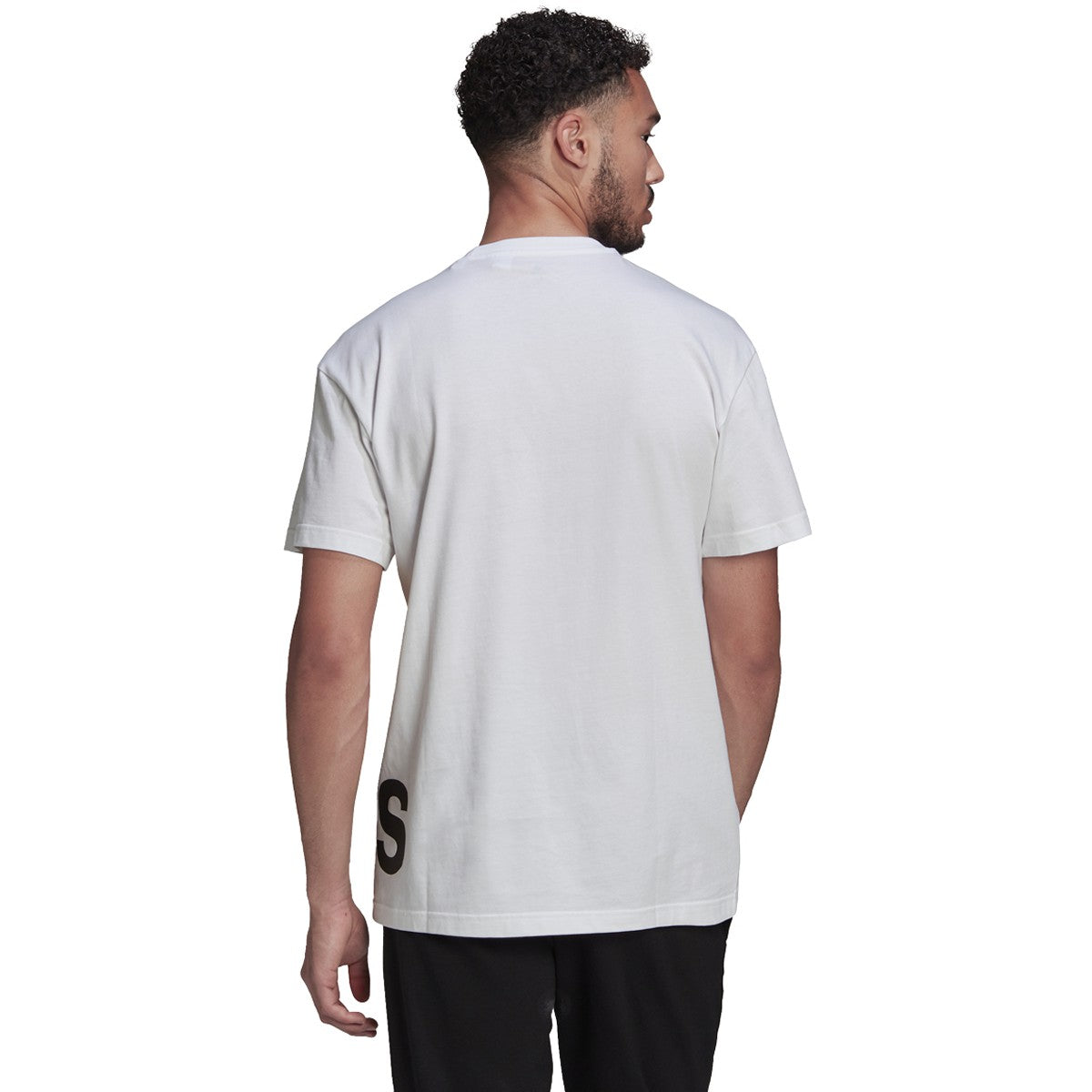 adidas Essentials Giant Logo T-Shirt - Mens Casual