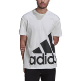 adidas Essentials Giant Logo T-Shirt - Mens Casual