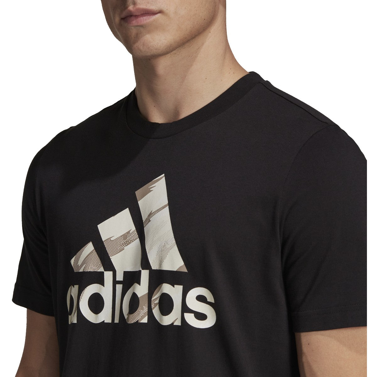 adidas Essentials Tiger Camo T-Shirt - Mens Casual