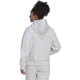 adidas Studio Lounge Fleece Full-Zip Hoodie - Womens Casual