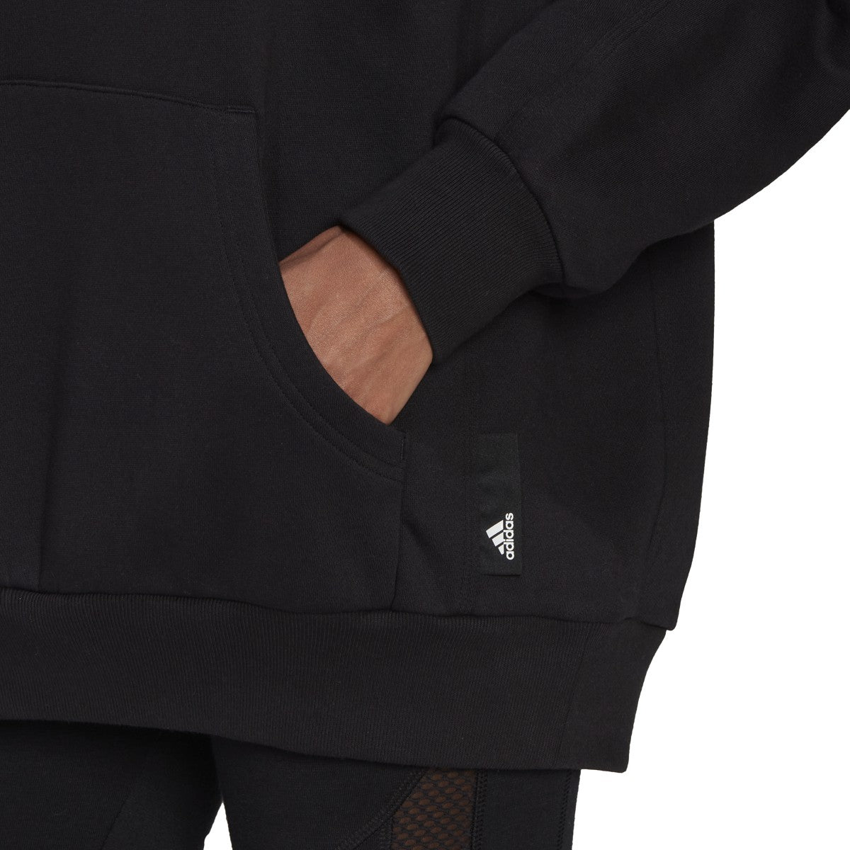 adidas Studio Lounge Fleece Hoodie - Womens Casual
