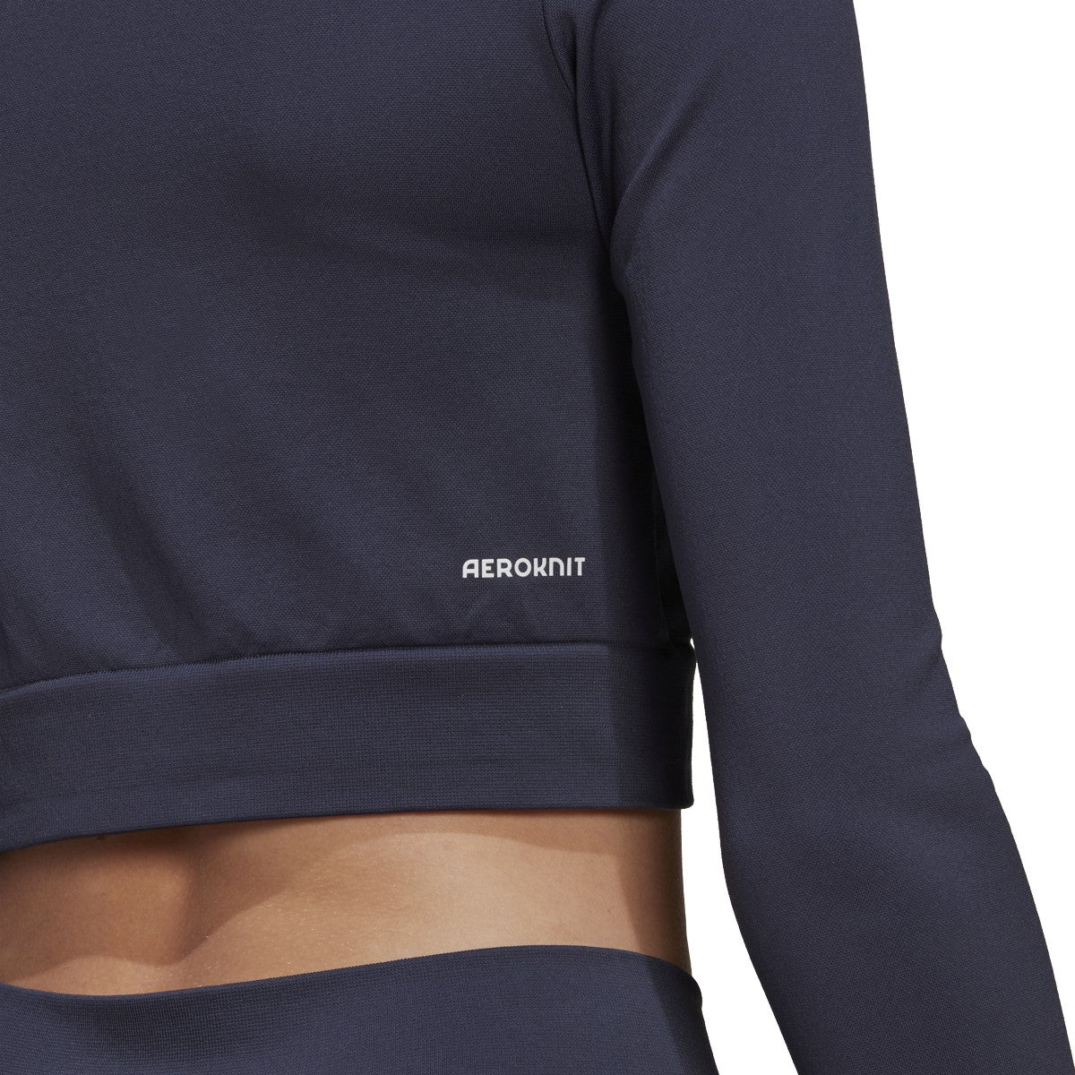 adidas Seamless Cropped Long Sleeve T-Shirt - Womens Training