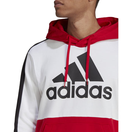 adidas Essentials Colorblock Fleece Hoodie - Mens Casual