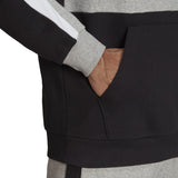 adidas Essentials Colorblock Fleece Hoodie - Mens Casual
