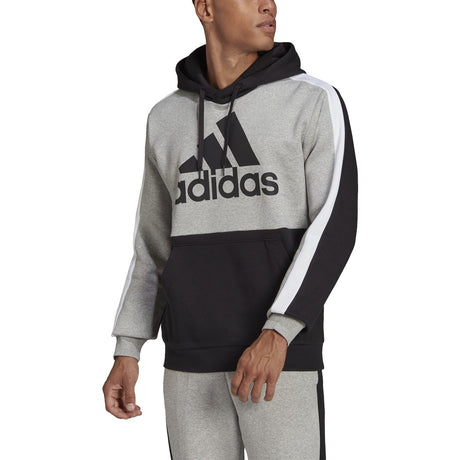 adidas Essentials Colorblock Fleece Hoodie - Mens Casual