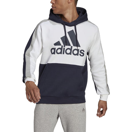 adidas Essentials Colorblock Fleece Hoodie - Mens Casual
