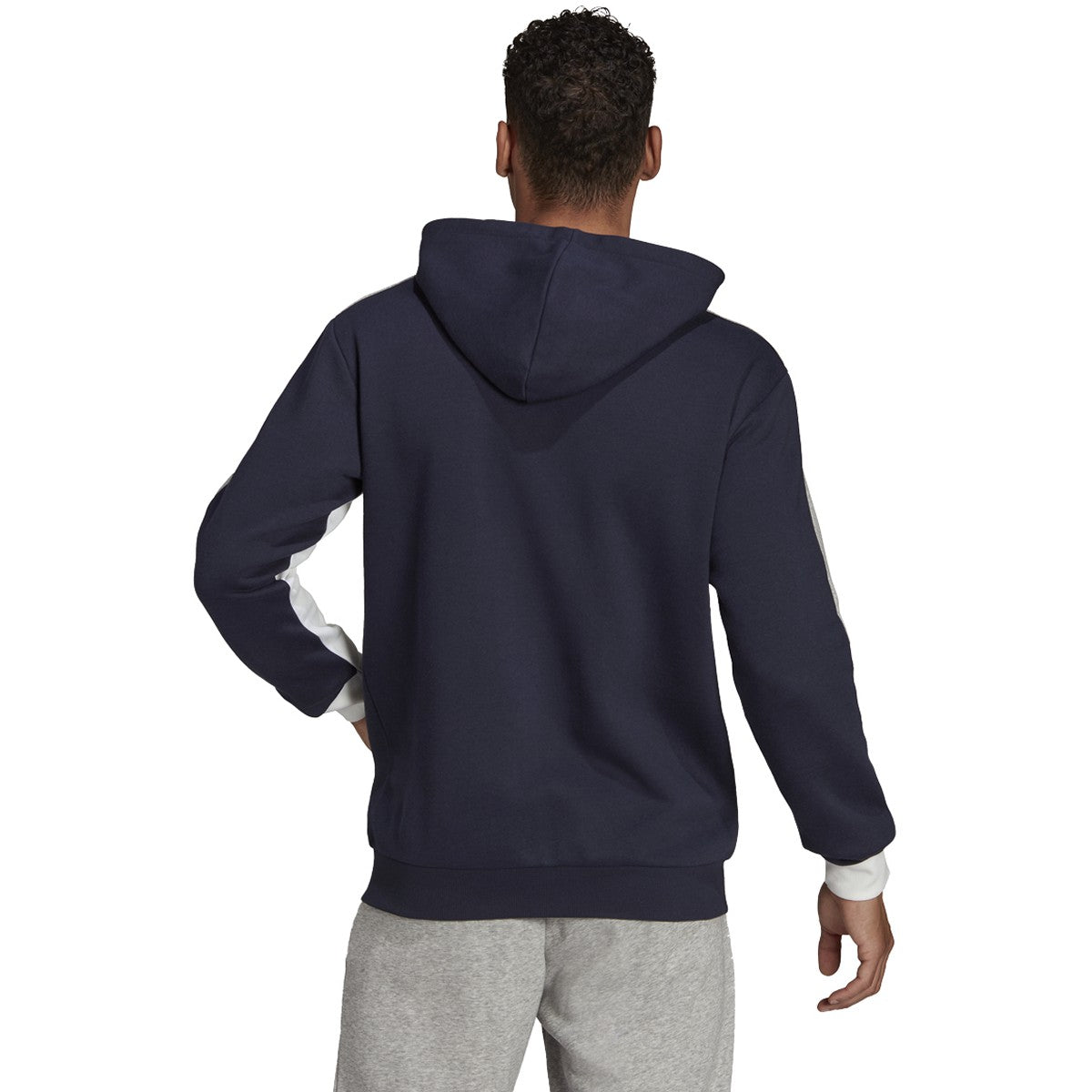 adidas Essentials ColorBlock Full-Zip Hoodie - Mens Casual
