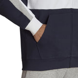 adidas Essentials ColorBlock Full-Zip Hoodie - Mens Casual