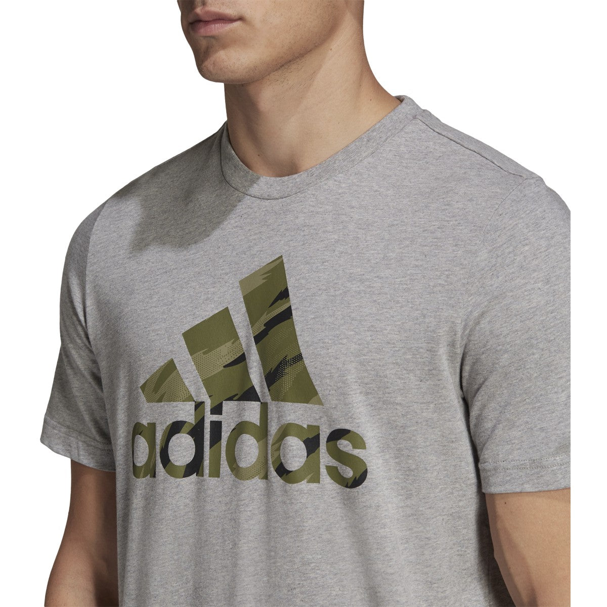 adidas Essentials Tiger Camo T-Shirt - Mens Casual