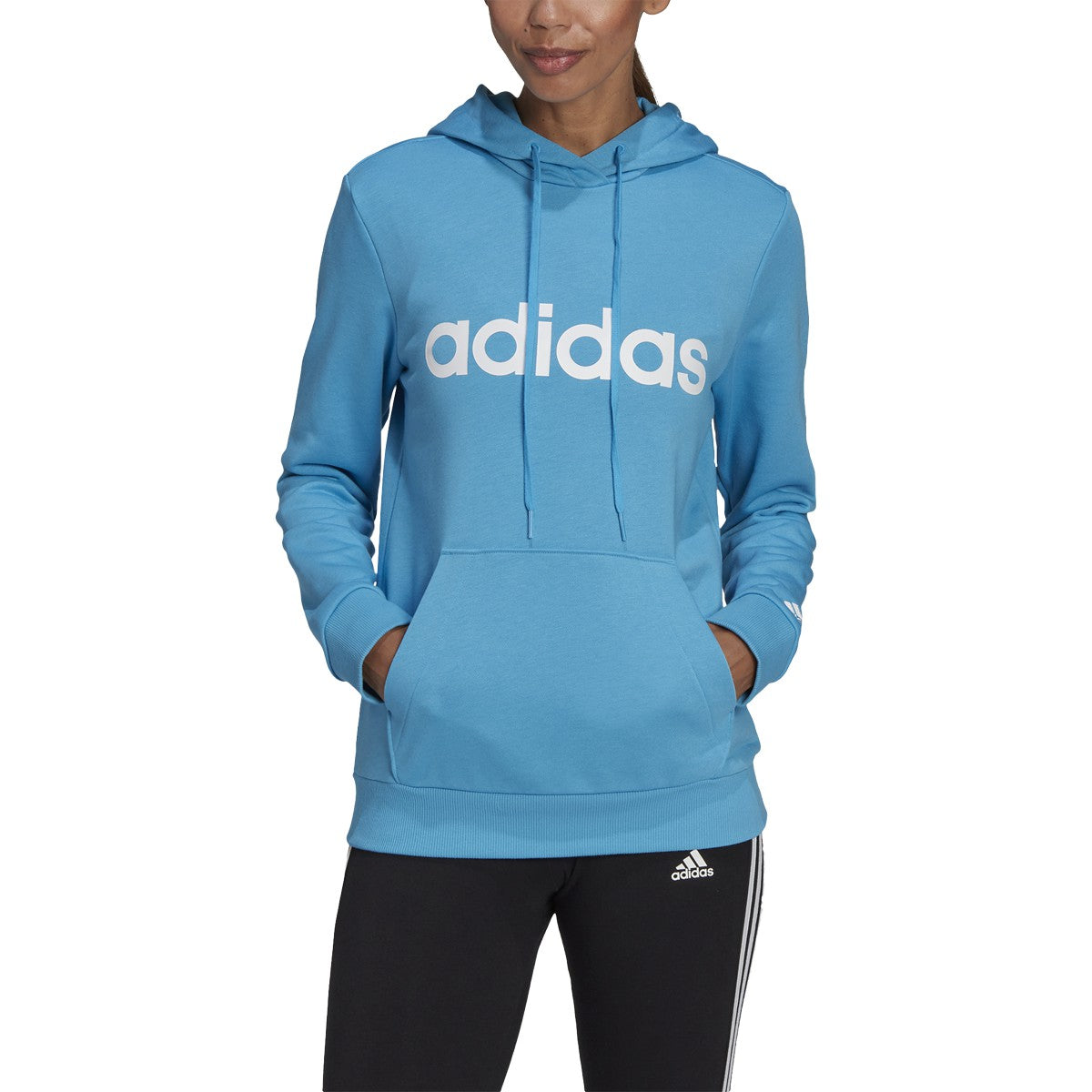 adidas Essentials Logo Hoodie - Womens Casual
