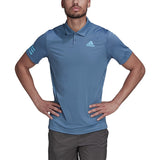 adidas Club 3-Stripe Polo Shirt - Mens Tennis