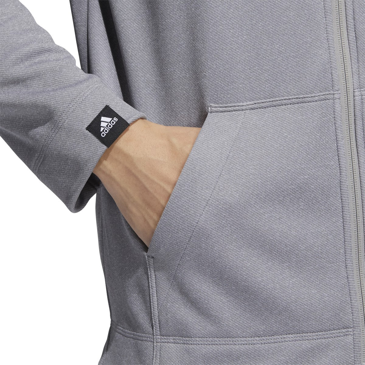 adidas Game and Go Full Zip Hoodie - Mens Casual