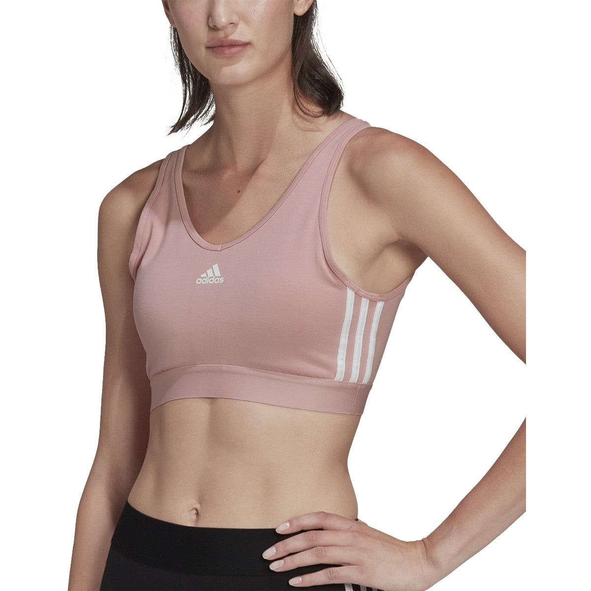 adidas Essentials 3-Stripes Crop Top - Womens Multi-Sport