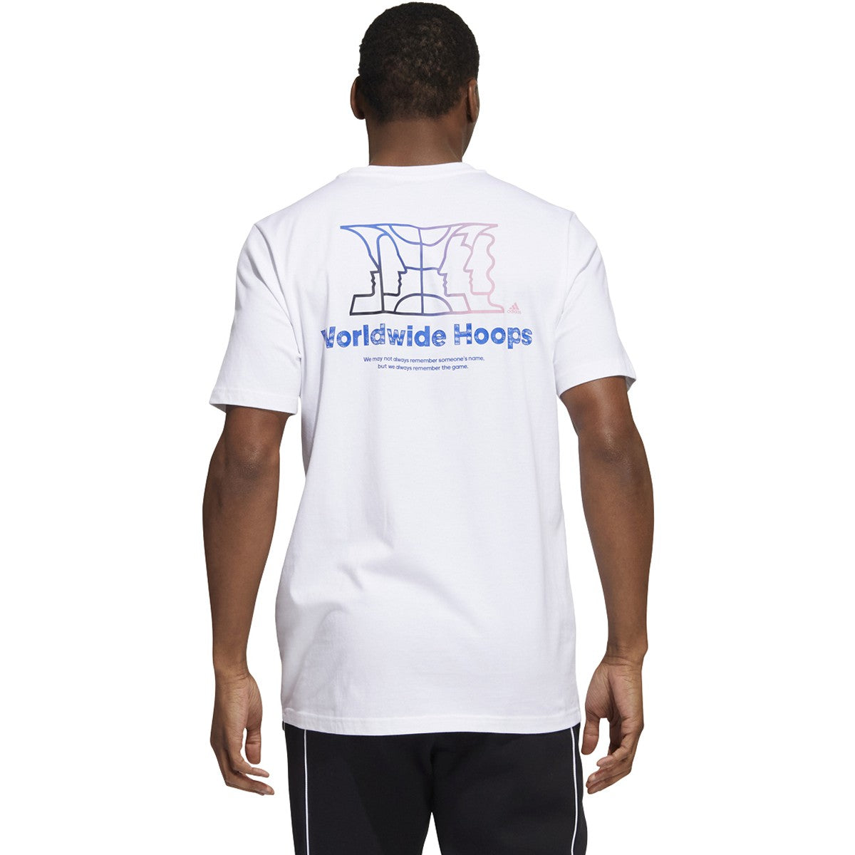 adidas WorldWide Hoops Story T-Shirt - Mens Basketball