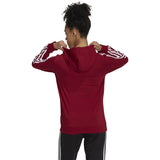 adidas Essentials 3-Stripe Full-Zip Hoodie - Womens Casual