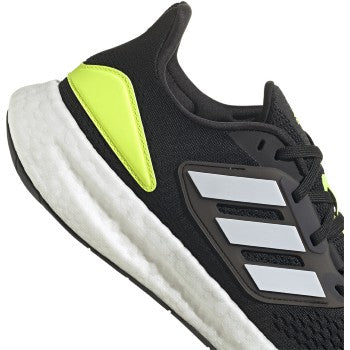 adidas Pureboost 22 Mens Running Sneakers in Black