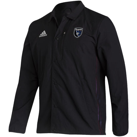 adidas MLS Anthem Jacket 2022 - San Jose Earthquakes