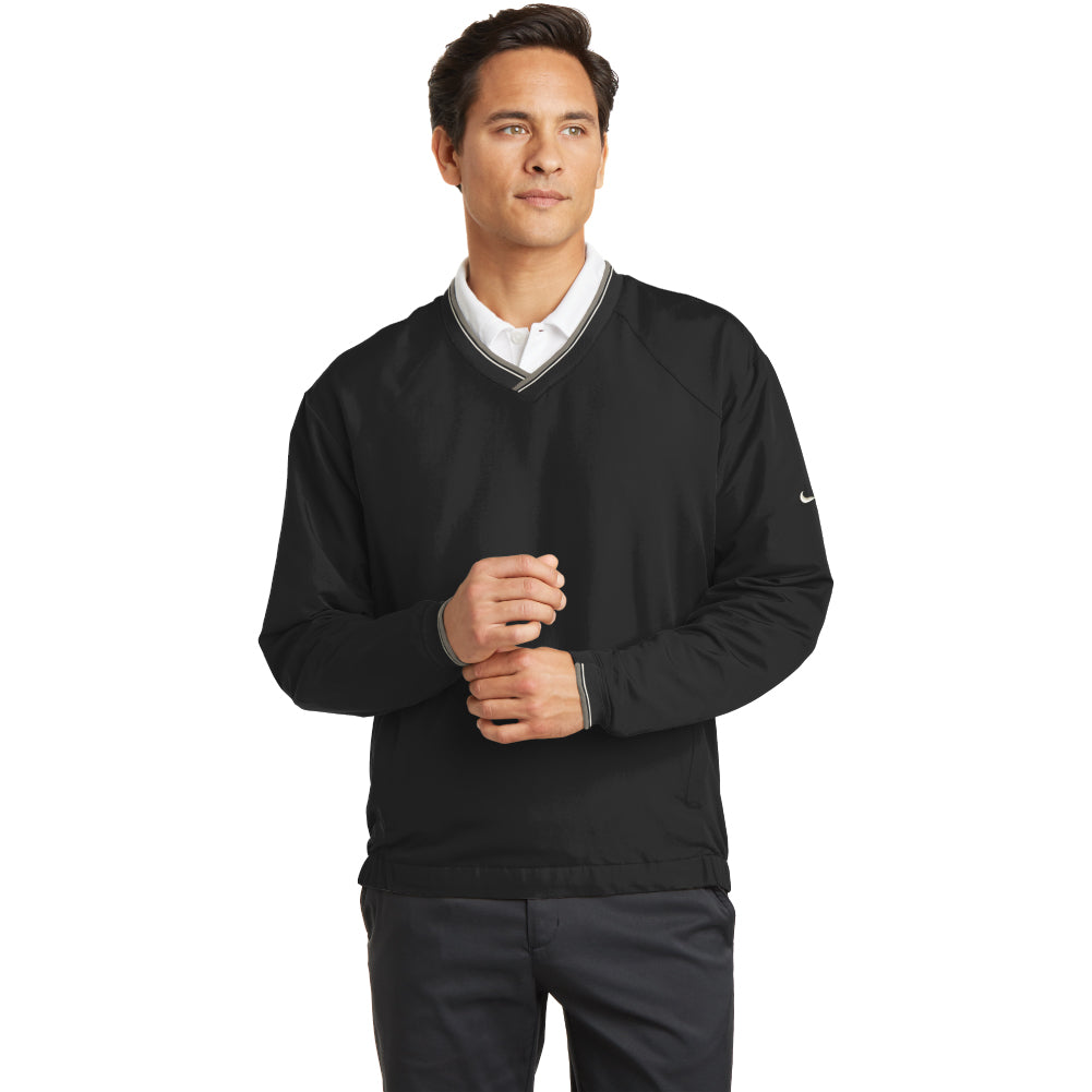 Nike Golf Mens V-Neck Wind Shirt