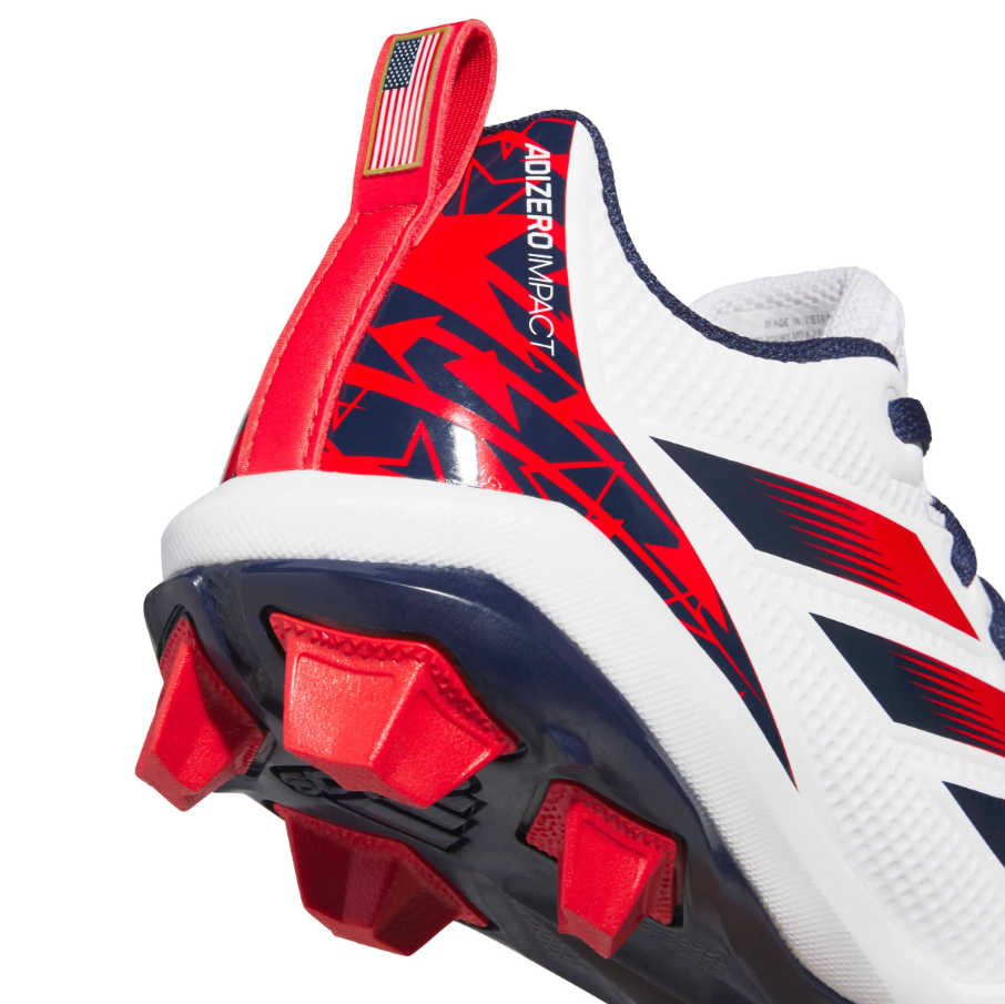 adidas Kids Adizero Impact Molded Rubber 2.0 USA Unisex Baseball Cleats