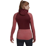 adidas Terrex Tech Flooce Womens Hooded Fleece Hiking Jacket
