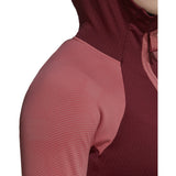 adidas Terrex Tech Flooce Womens Hooded Fleece Hiking Jacket