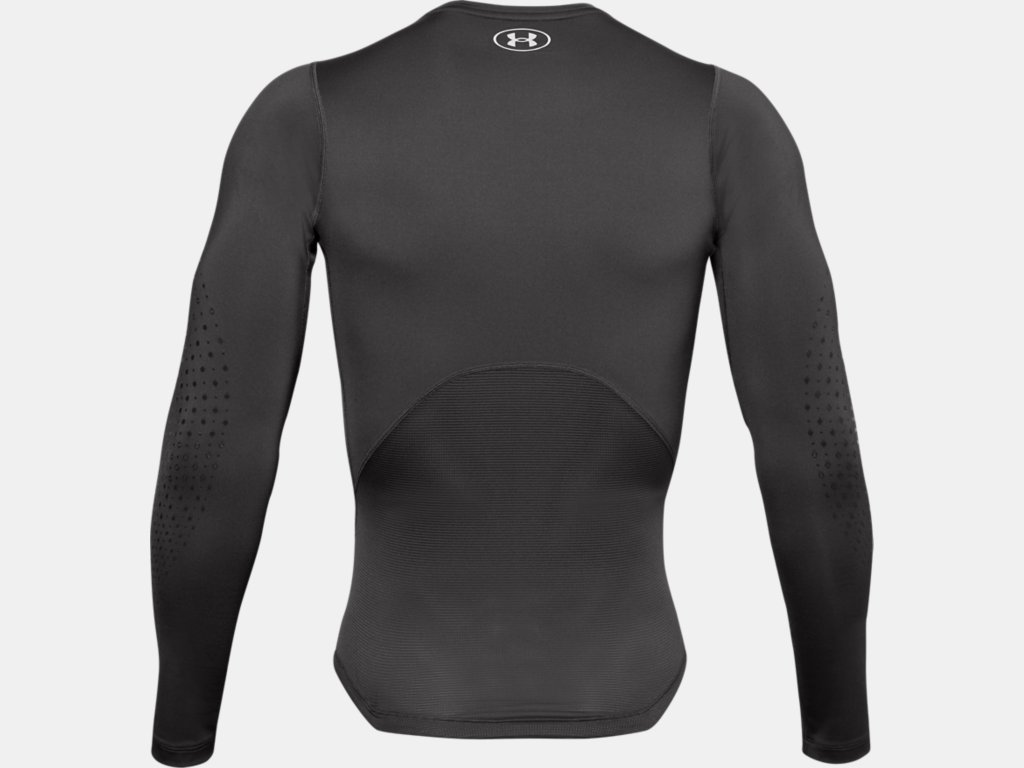 Under Armour Mens Fitted Grippy Long Sleeve Top