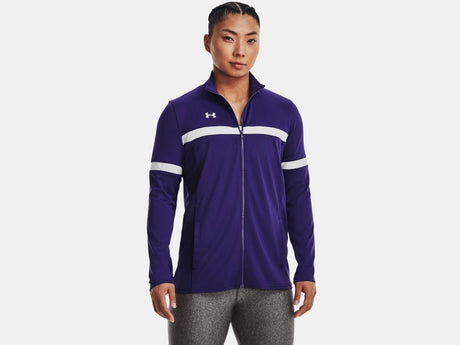 Under Armour Team Knit Womens Warm Up Full Zip Jacket