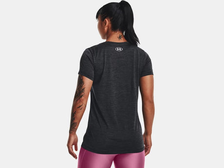 Under Armour Tech Twist Script Wordmark Womens Short Sleeve T-Shirt