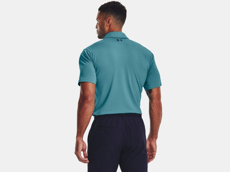Under Armour Tee To Green Mens Short Sleeve Polo Shirt